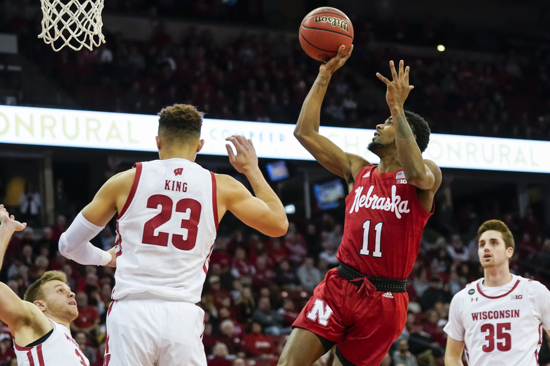 Nebraska vs. Wisconsin, 1.21